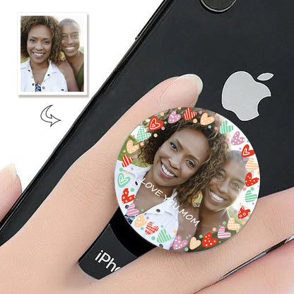 Custom Photo Phone Grip For Mother's Day Gift Phone Holder For Mom