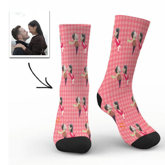 Custom Valentine Socks