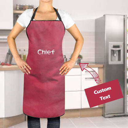 Custom Kitchen Cooking Apron with Your Name