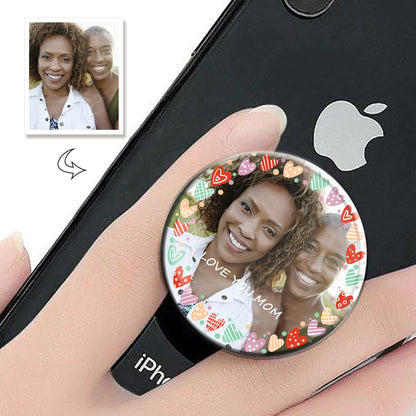 Custom Photo Phone Grip For Mother's Day Gift Phone Holder For Mom