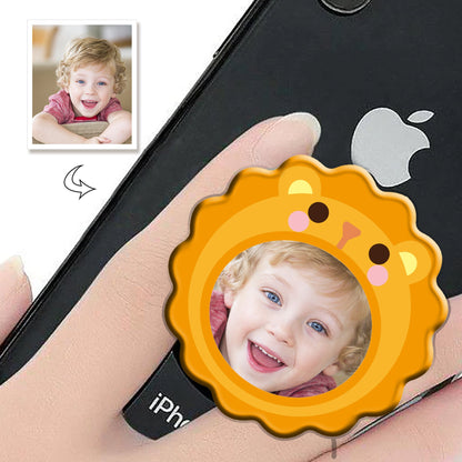 Custom Photo Phone Grip Shaped Acrylic Personalized Photo Phone Holder