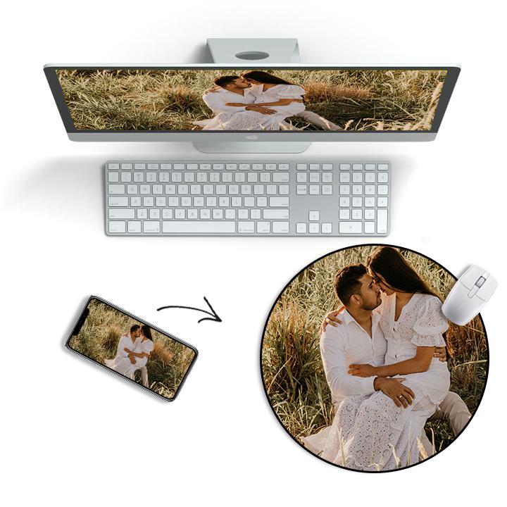 Custom Photo Mouse Pad Personalized Picture