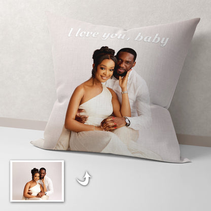 Personalized Pillow With Photo Custom Throw Pillows Double side printed