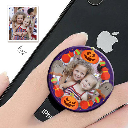 Custom Photo Phone Grip For Halloween