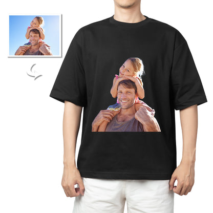 Custom Photo Cotton T-shirt Short Sleeve T-shirt With Pictures