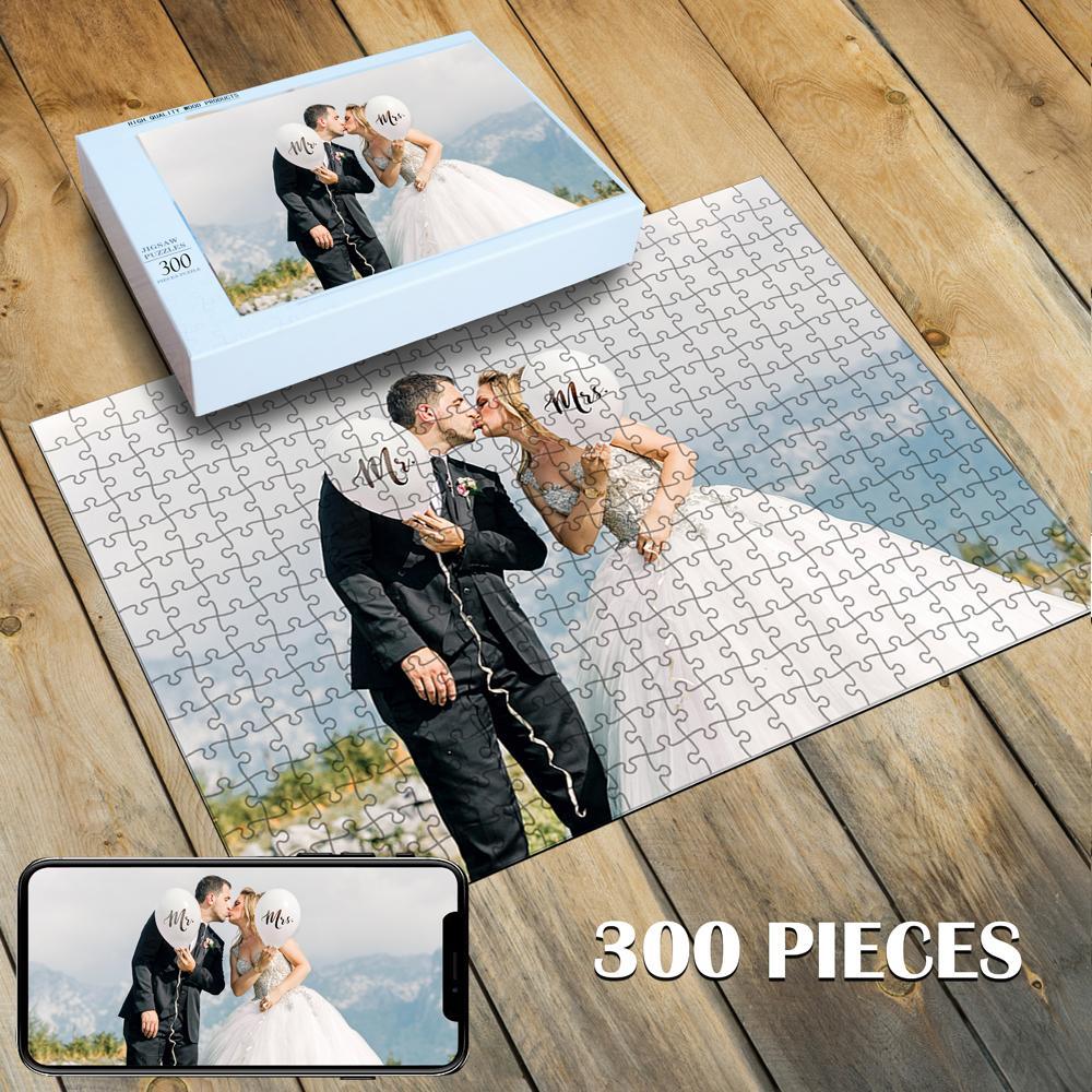 Custom Photo Jigsaw Puzzle Best Personalized Gift 35-1000 pieces - faceonboxer
