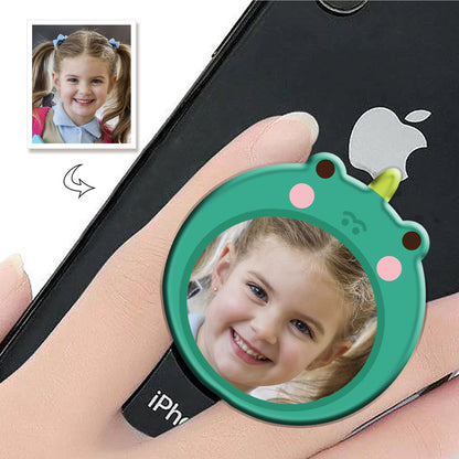 Custom Photo Phone Grip Shaped Acrylic Personalized Photo Phone Holder