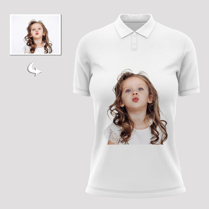 Custom Polo Shirts with Picture Collared Shirts for Men and Women