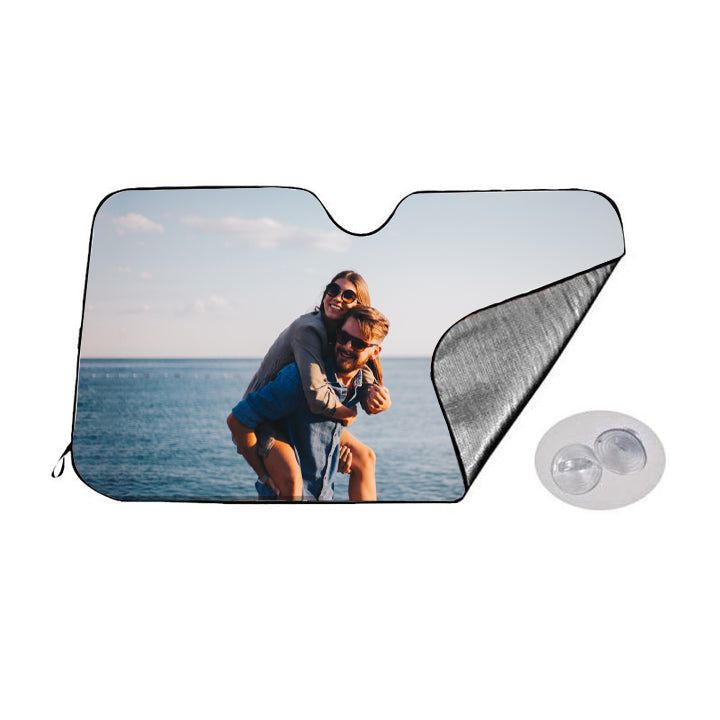 Custom Auto Sun Shade Car Sun Shade Personalized Windshield Car Accessories For Friend