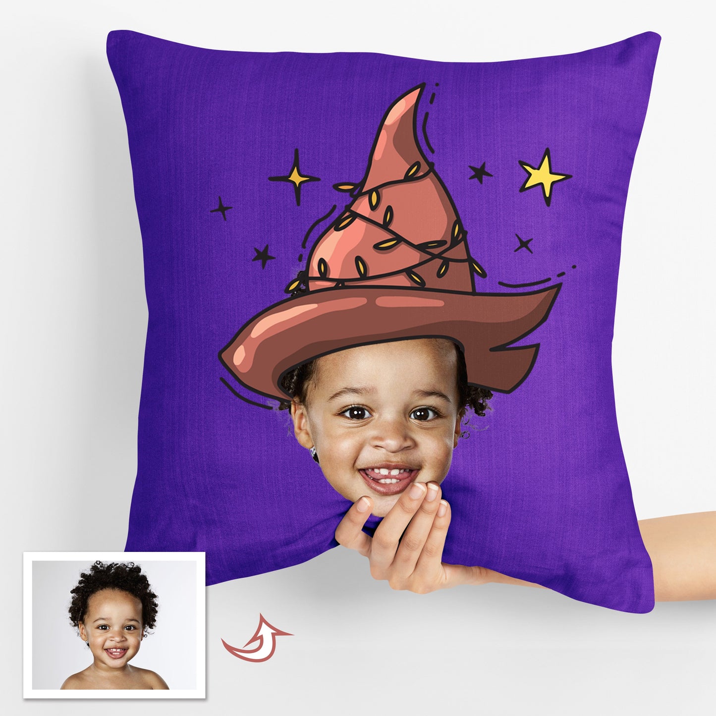 Custom Photo Throw Pillows For Halloween