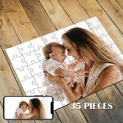 Custom Photo Jigsaw Puzzle Best Personalized Gift 35-1000 pieces - faceonboxer