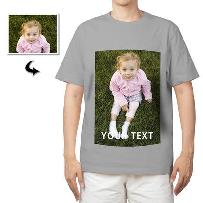 Custom T Shirt Printing with Photo Design Your Own Shirt Cotton