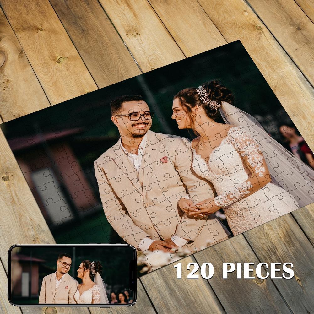 Custom Photo Jigsaw Puzzle Best Personalized Gift 35-1000 pieces - faceonboxer
