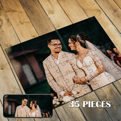 Custom Photo Jigsaw Puzzle Best Personalized Gift 35-1000 pieces - faceonboxer