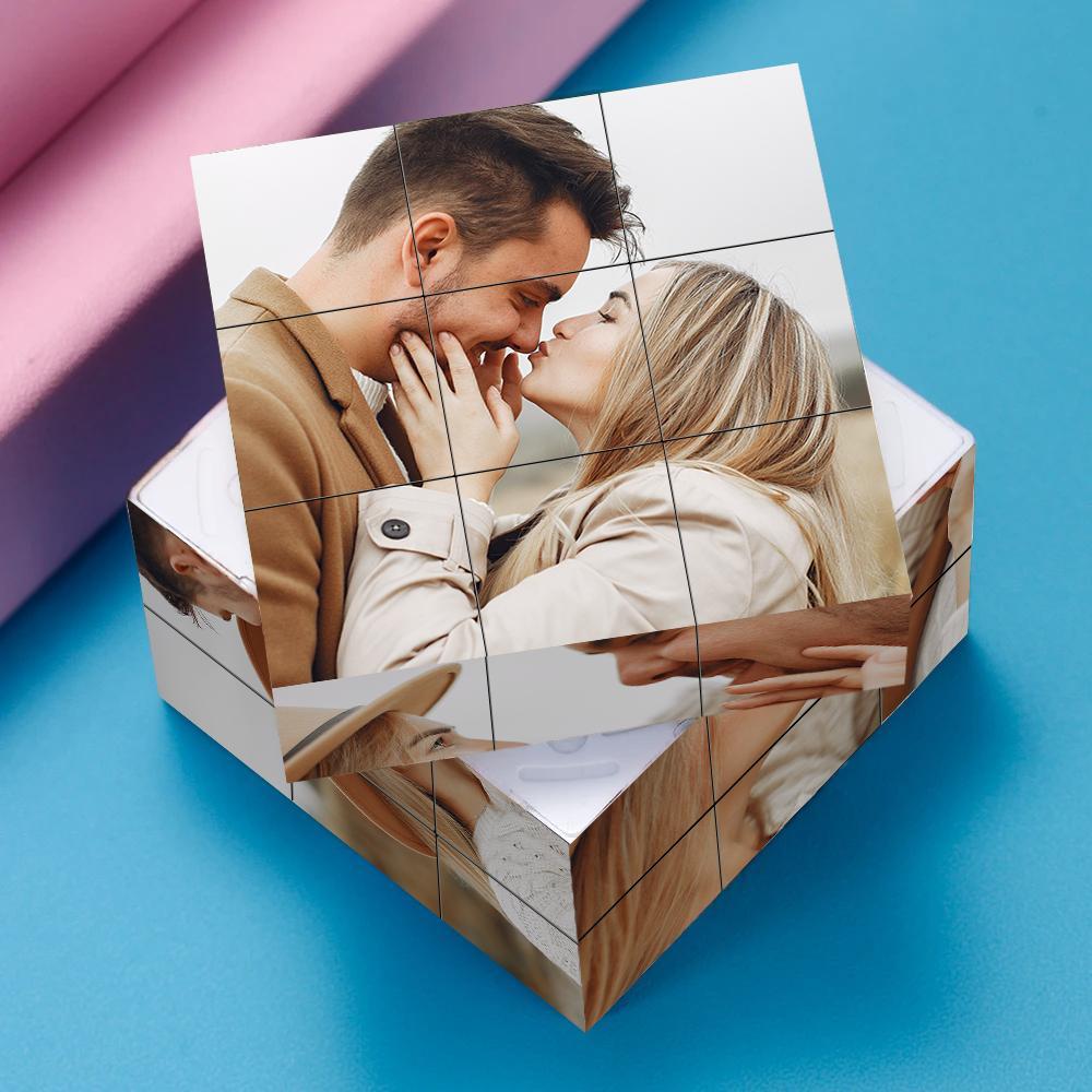 Custom Photo Rubik’s Cube Multiphoto Colorful Cube - faceonboxer