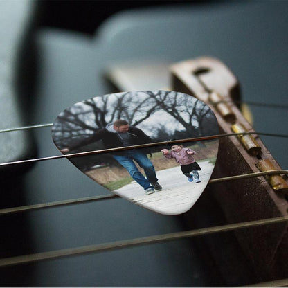 Personalized Guitar Pick With Photo Custom -6Pcs