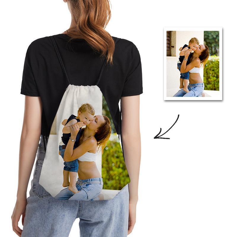 Custom Drawstring Bag Photo Sportpack