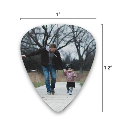 Personalized Guitar Pick With Photo Custom -6Pcs