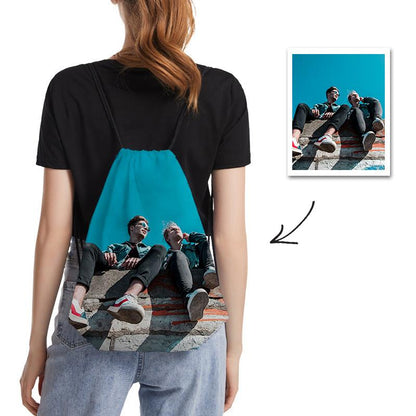 Custom Drawstring Bag Photo Sportpack