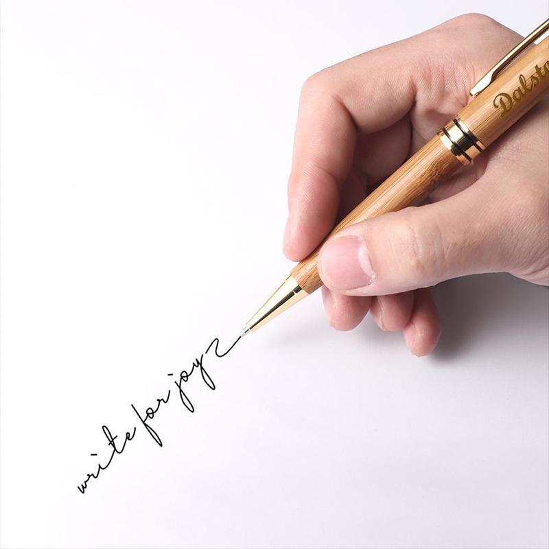 Personalized Wood Pen Set - Engraved Pen Set With Wooden Box Gift For Her/Him