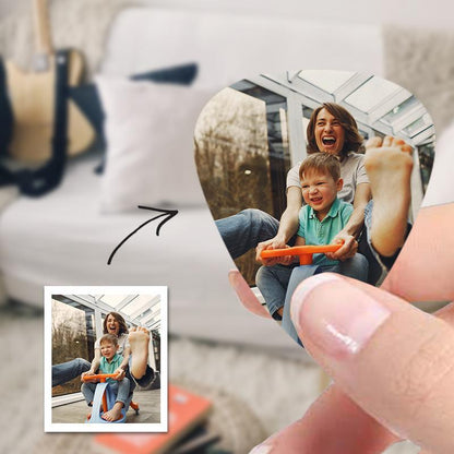 Personalized Guitar Pick With Photo Custom -12Pcs