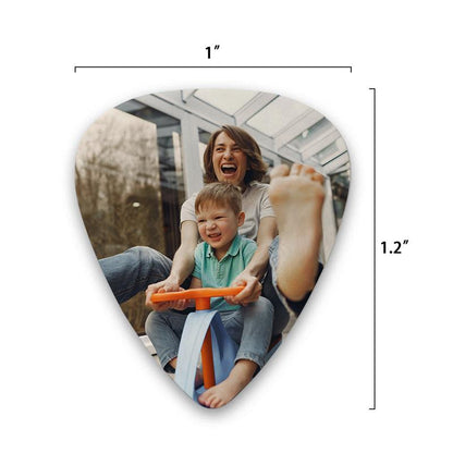 Personalized Guitar Pick With Photo Custom -12Pcs