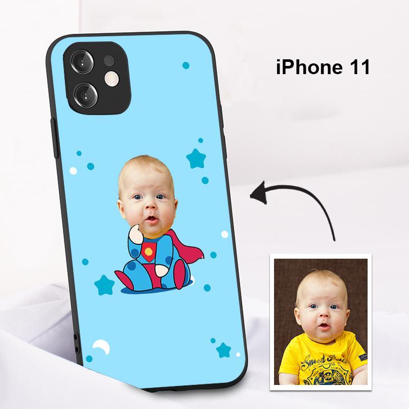 Superman baby Custom Photo Protective Phone Case