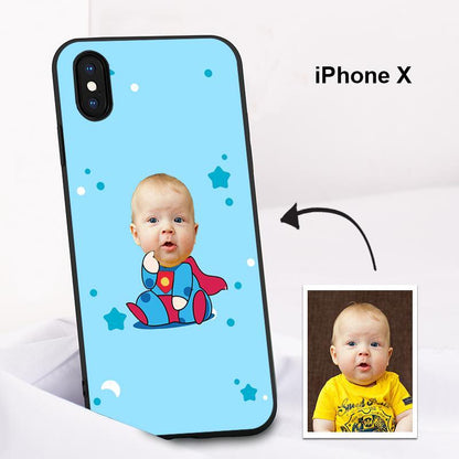 Superman baby Custom Photo Protective Phone Case