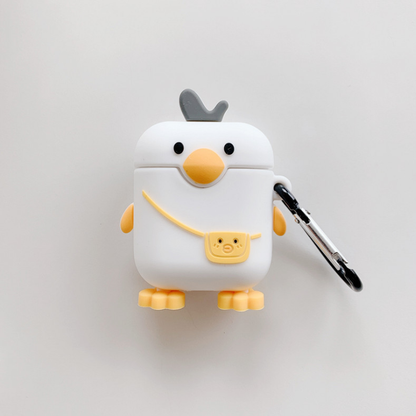 Yellow Duck AirPods Earphone Case White
