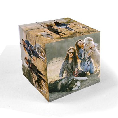 Custom Photo Rubik’s Cube Multiphoto Colorful Cube - faceonboxer