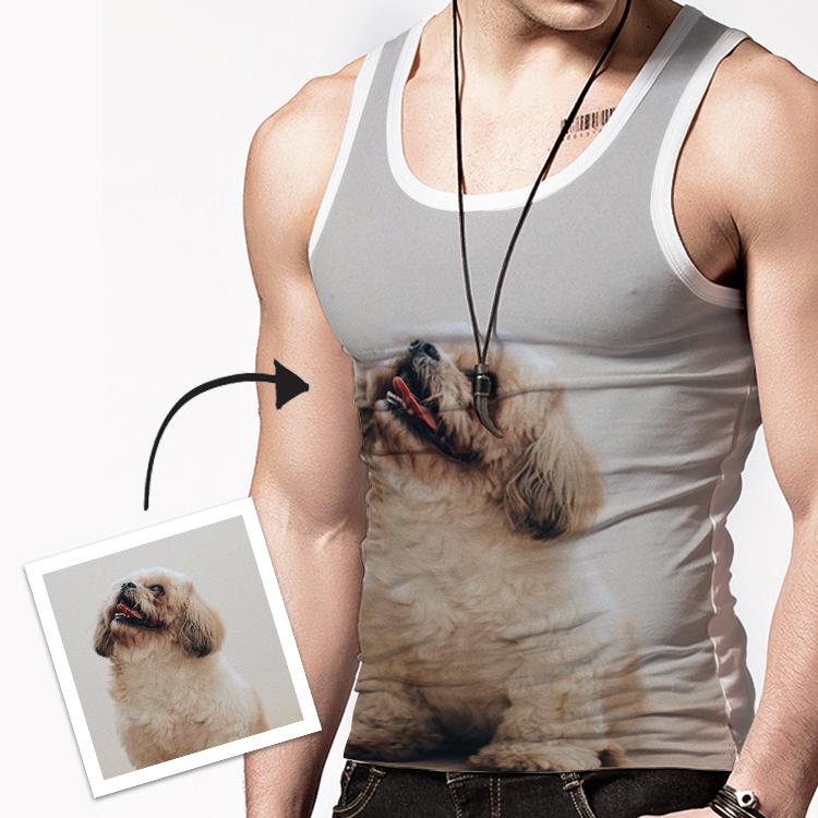 Custom Tank Tops Photo Vest Personalized Vest