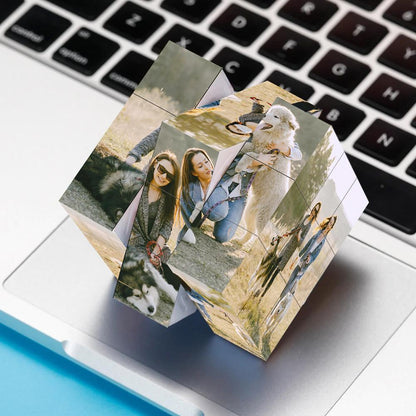 Custom Photo Rubik’s Cube Multiphoto Colorful Cube - faceonboxer