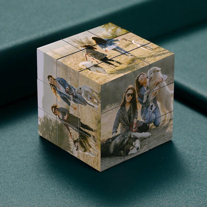Custom Photo Rubik’s Cube Multiphoto Colorful Cube - faceonboxer