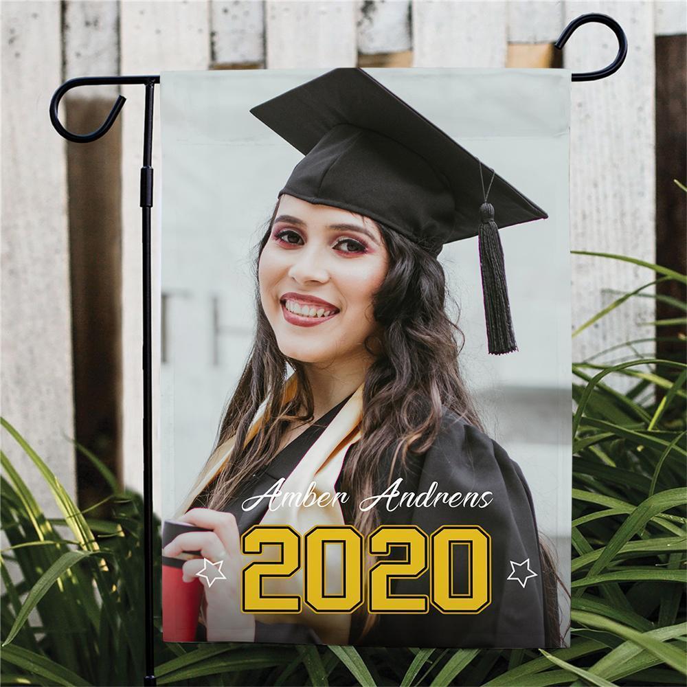 Custom Photo Personalized Outdoor Garden Flag Double Sided Printing Annual Memorial