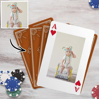 Double-Side Photo Custom Poker Cards Best Creative Gifts