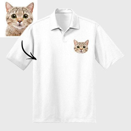 Custom Polo Shirts with Picture Collared Shirts for Men and Women