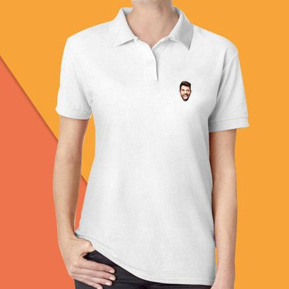 Custom Polo Shirts with Picture Collared Shirts for Men and Women