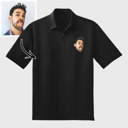 Custom Polo Shirts with Picture Collared Shirts for Men and Women