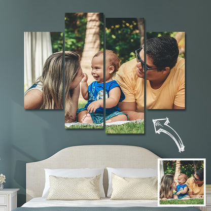 Custom Canvas Prints Custom Photo Oil Painting - faceonboxer