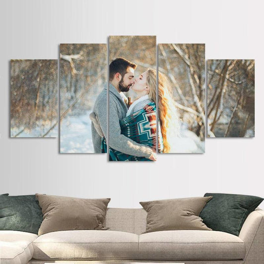 Custom Decorative Hanging Canvas Prints Photo Oil Painting