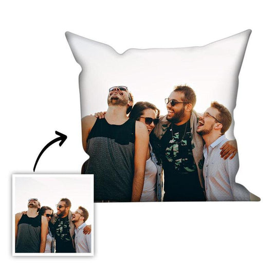 Custom Photo Soft Throw Pillow Best Memories