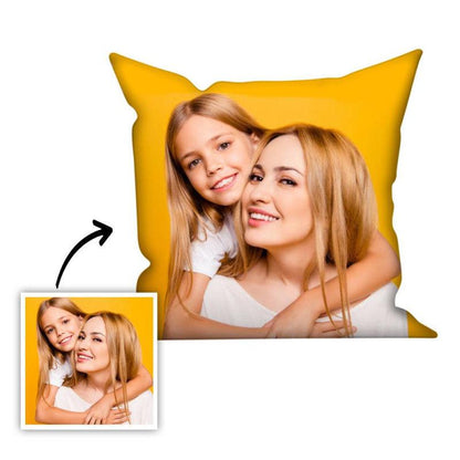 Custom Photo Soft Throw Pillow for Family