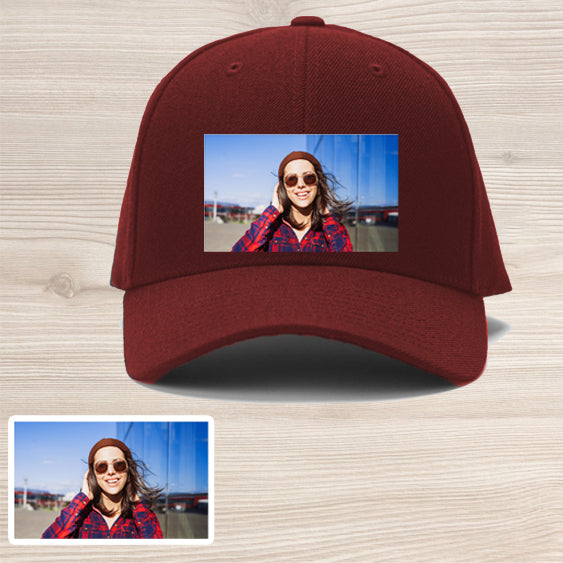 Custom Photo Baseball Cap Customized Hat Gift