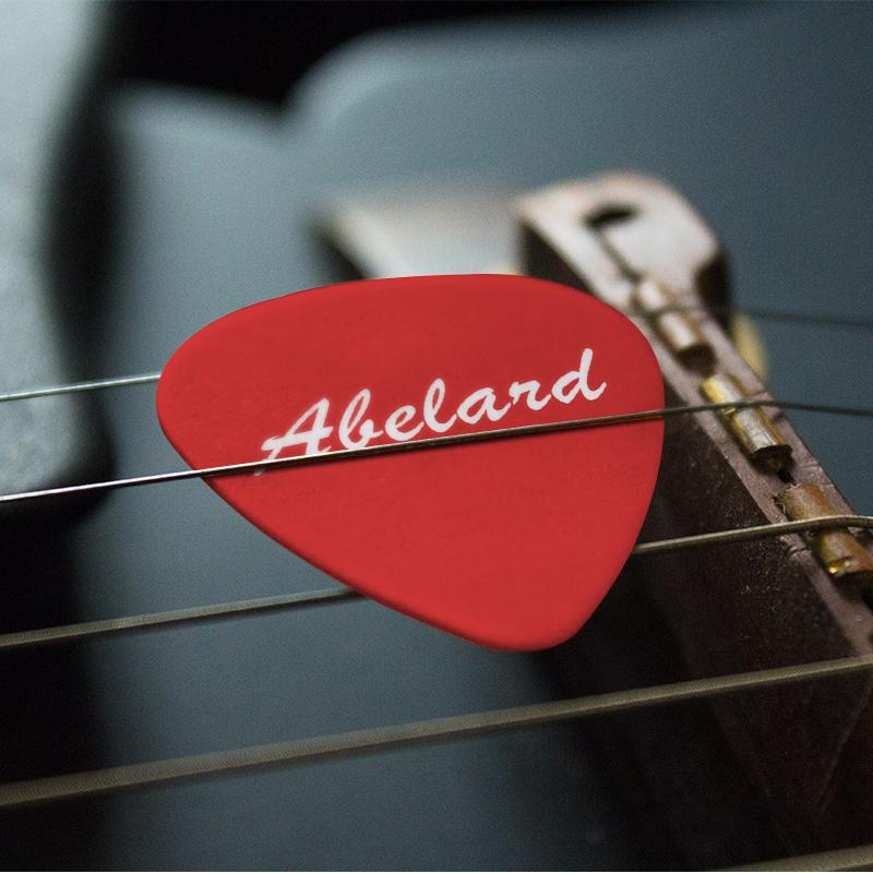 Personalized Guitar Pick Custom Text Guitar Pick -12Pcs