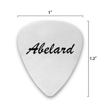 Personalized Guitar Pick Custom Text Guitar Pick -12Pcs