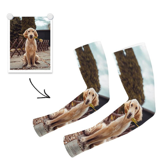 Custom Printed Arm Sun Sleeves, Arm Sleeves, Arm Covers, Compression Sleeves, Arm Protectors