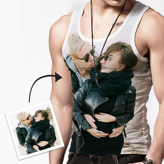 Custom Tank Tops Photo Vest Personalized Vest