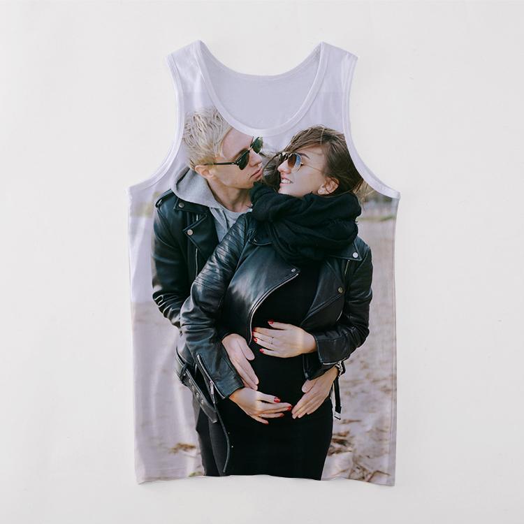 Custom Tank Tops Photo Vest Personalized Vest