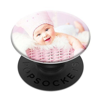 Custom Photo Phone Grip With Baby Personalized Photo Phone Holder