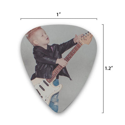 Personalized Guitar Pick With Photo Custom-8Pcs